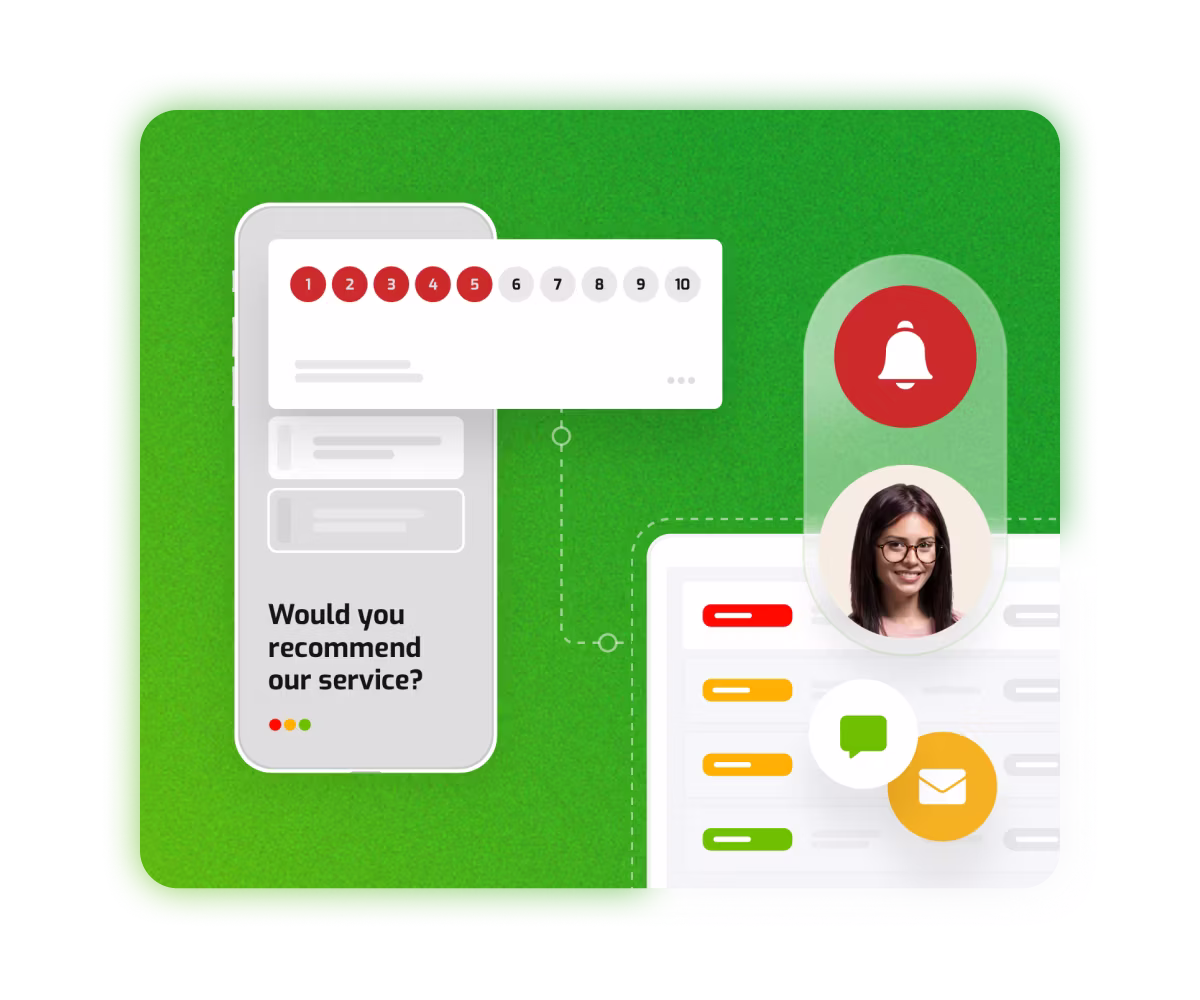 Automatic feedback alerts