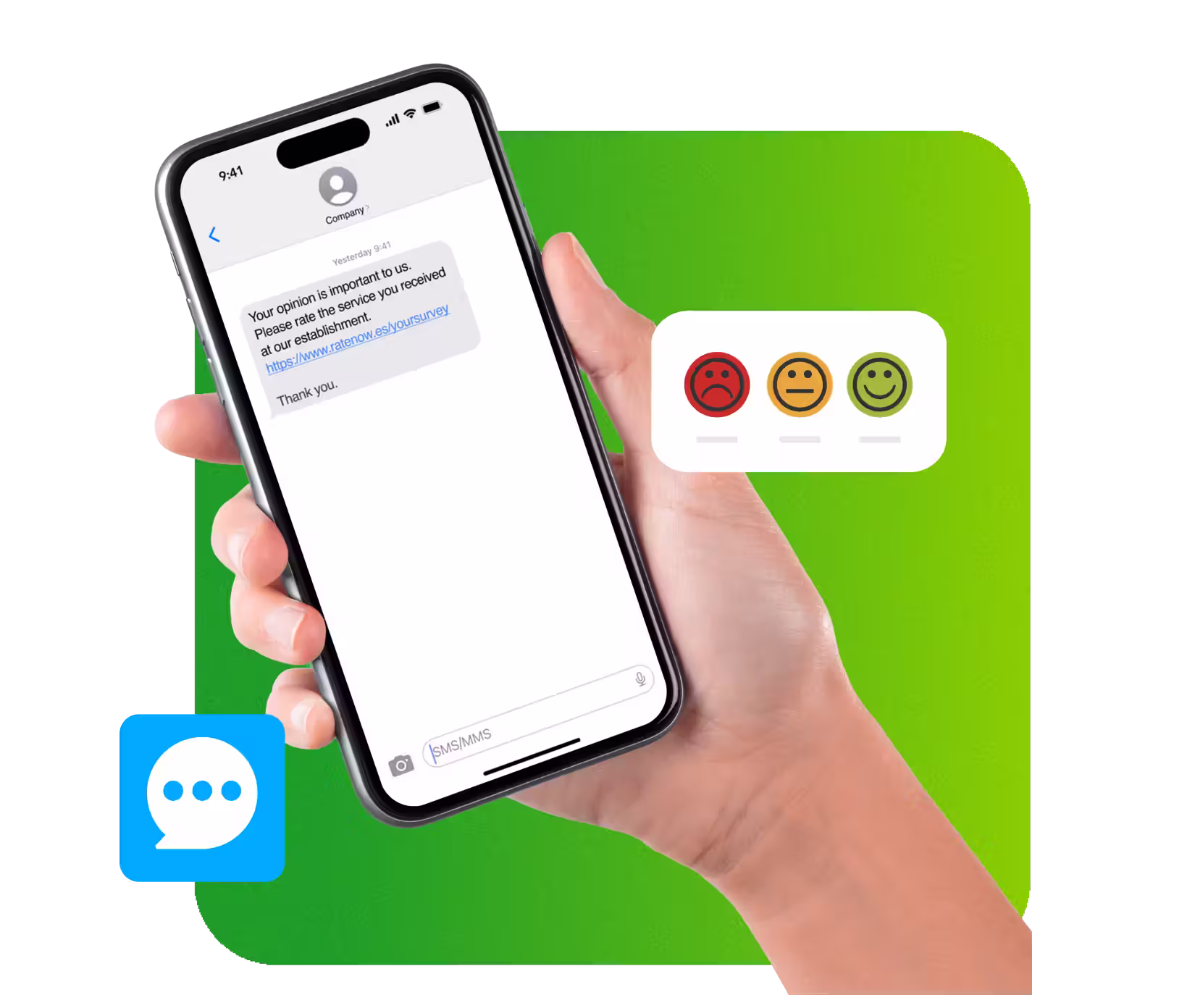 Send surveys via SMS